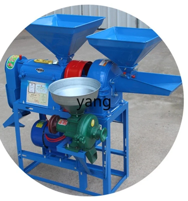LTT automatic rice shelling multi-functional shelling and milling household rice milling machine