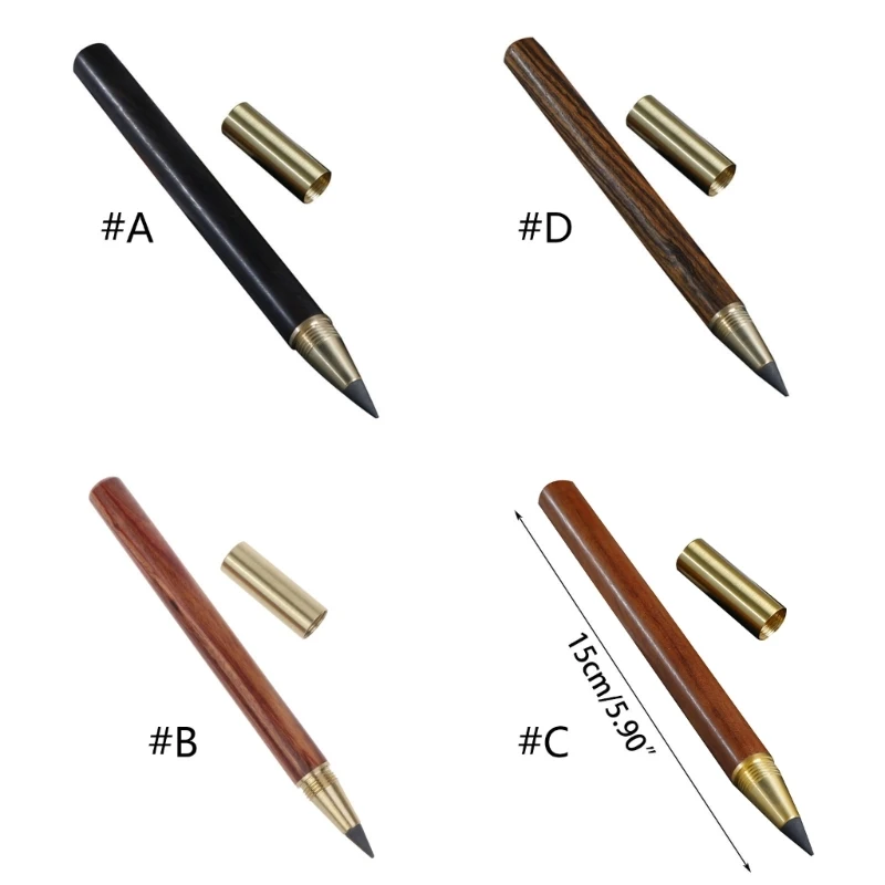 Tintenlosen Bleistifte Everlasting Bleistift Unbegrenzte Schreiben Ewige Bleistift Schreiben Reibungslos Metall Tintenlosen Stift Büro Schule Schreibwaren