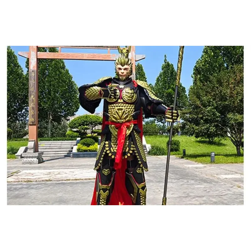 زي Cysunzikong Armor يرتدي شخصًا حيًا ميكانيكيًا كوسبلاي