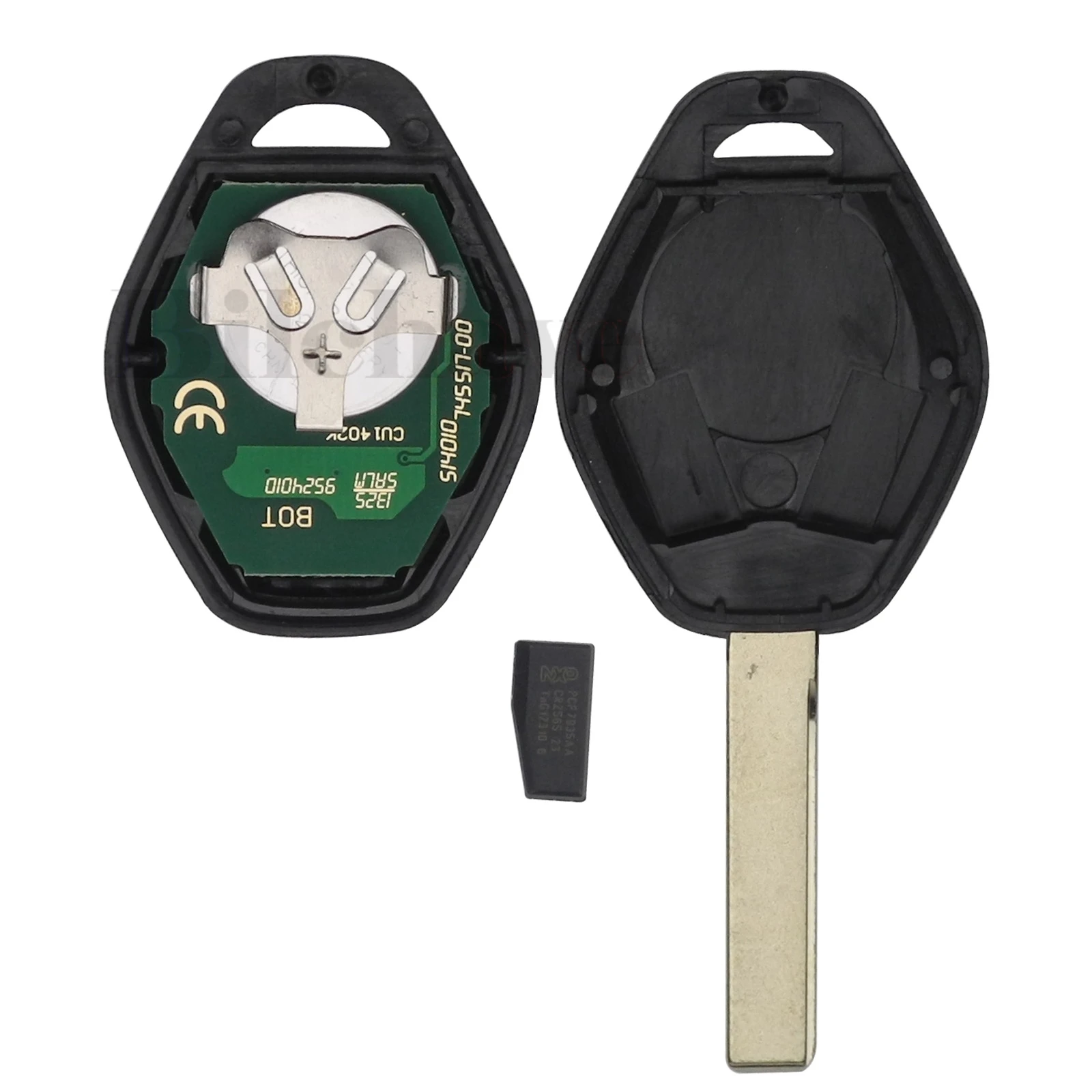 jingyuqin 315/433Mhz ID44 Chip Remote Car Key EWS Sytem For BMW 1 3 5 7 Series E38 E39 E46 X3 X5 Z3 Z4 Fob HU58 HU92 Blade