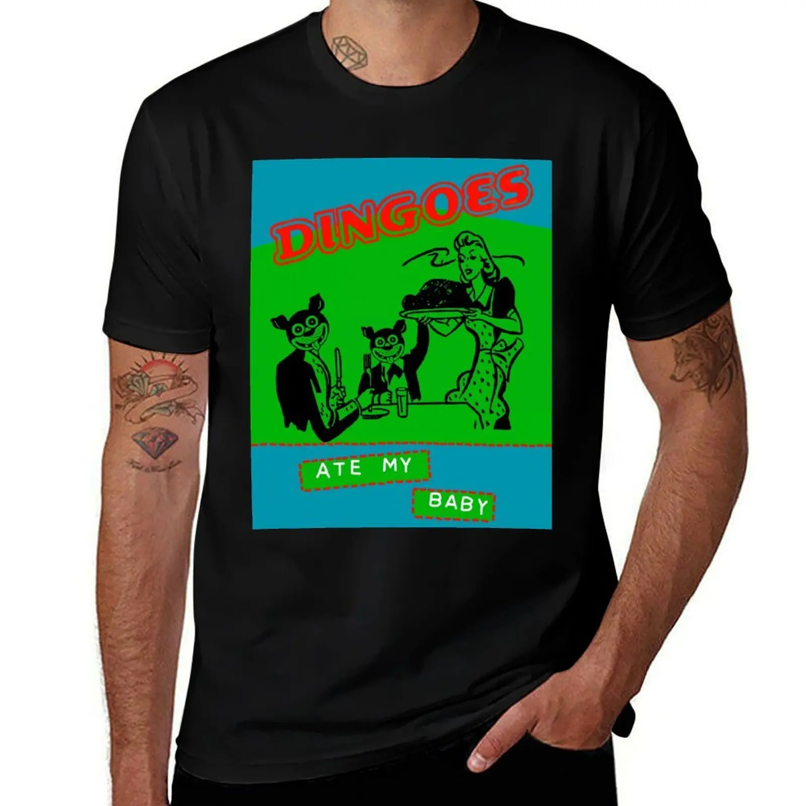 Dingoes Ate My Baby T-Shirt Sports Casual Breathable Tee Shirt T-Shirt