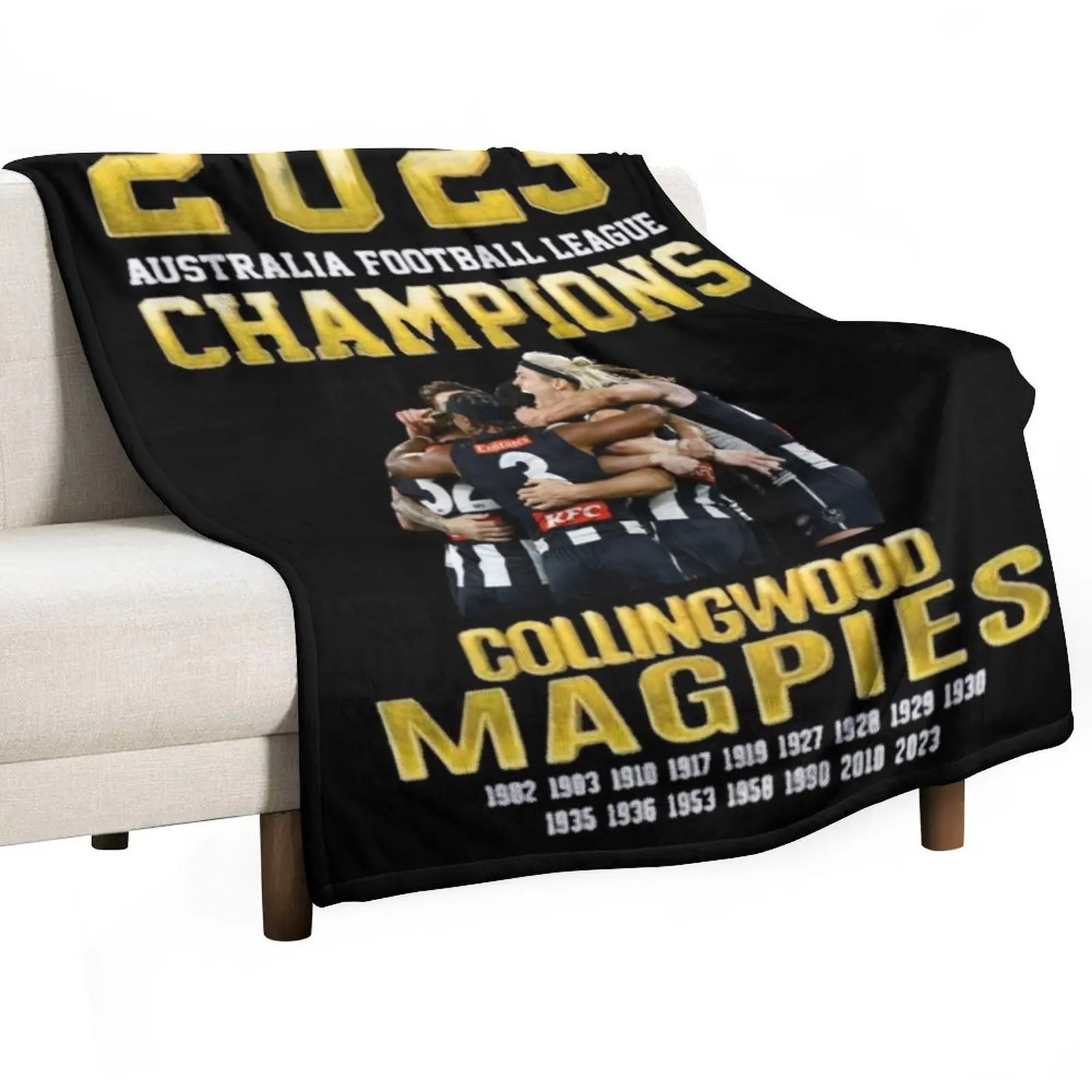 

Collingwood Throw Blanket anime Warm Plaid on the sofa Blankets