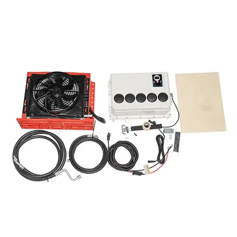 for 12V Truck Excavator RV Tractor Electric Parking Air Conditioner