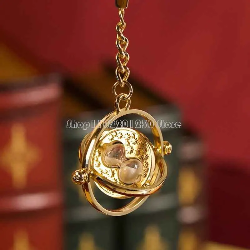 Magic Boy Time Converter Keychain Hourglass Alloy Keychain Pendant Snitch Pendant Magic Schoolv Magic School Christmas Gifts