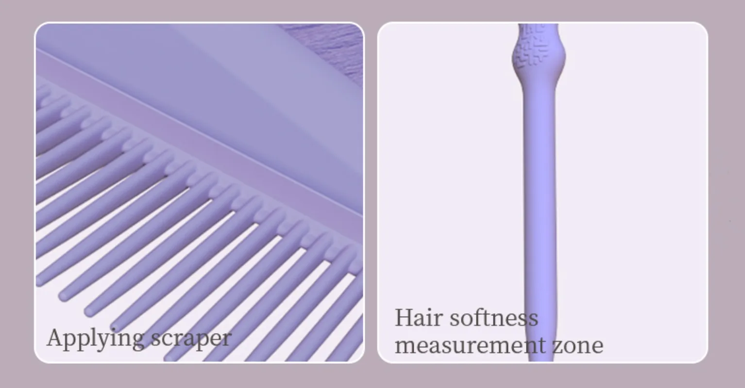 Chinese Style Hair Dye Brush Set, Multifunctional