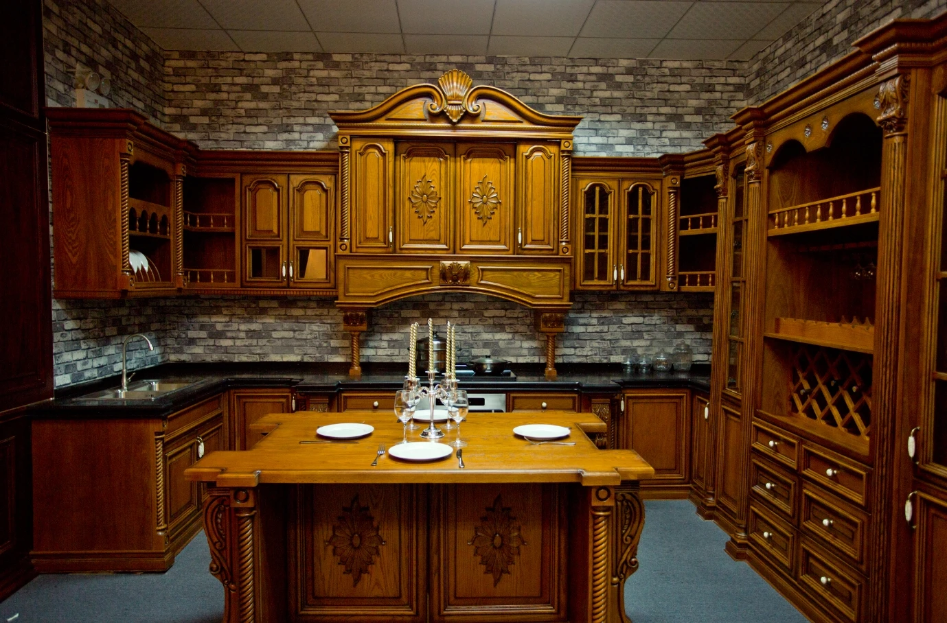 Solid Wood Kitchen … - image