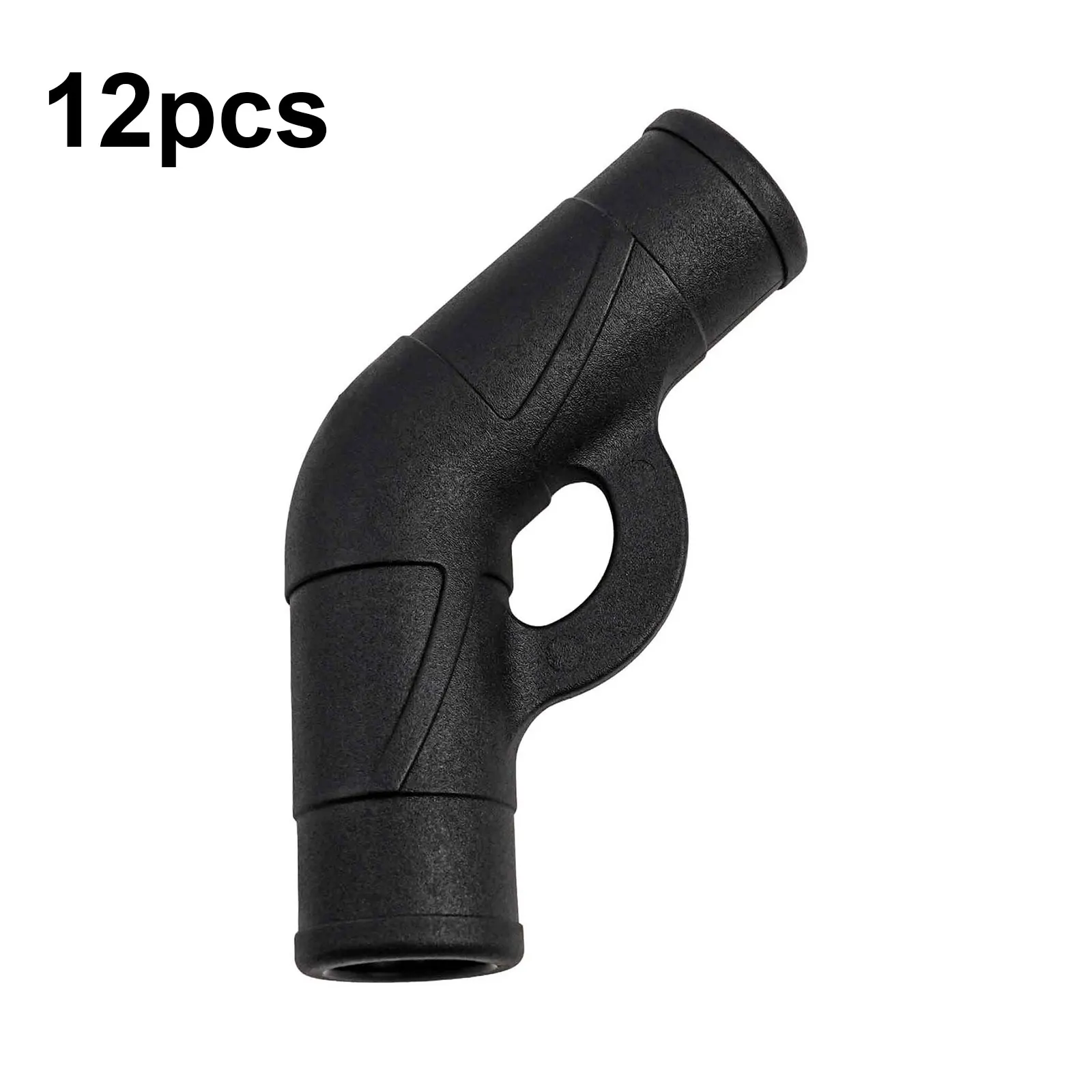 10pcs Plastic Tent Pole Joints for Tent Frame Repair Suitable for Curved Tent Structures with 130 Degree Flexible Bend Design