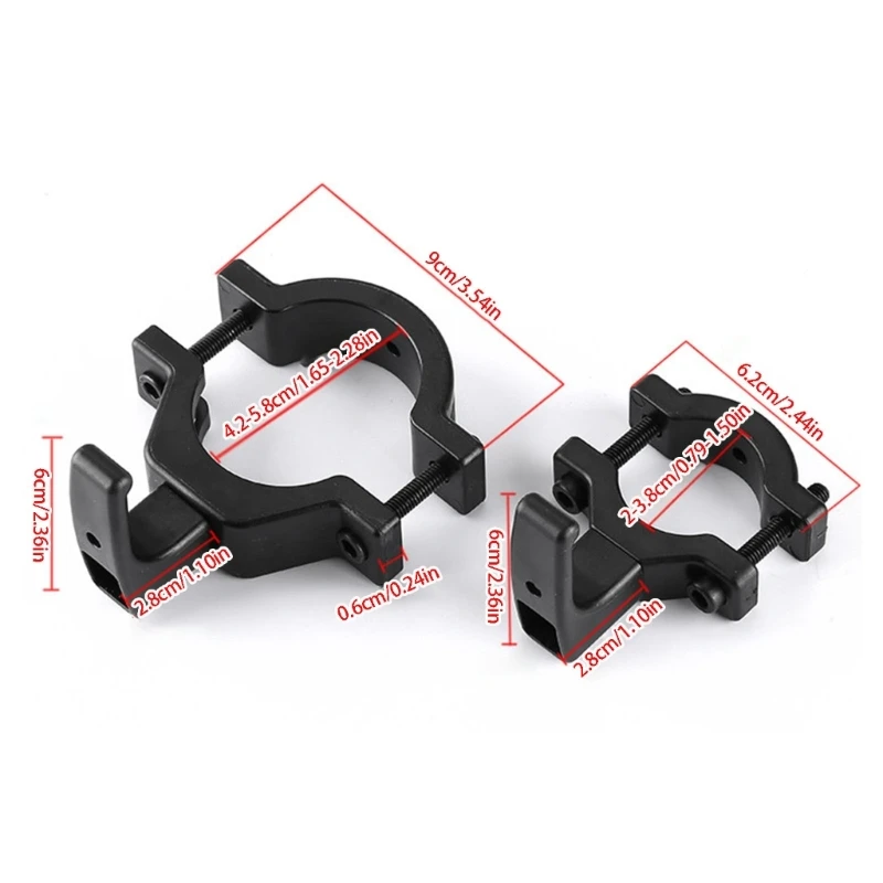 Strollers Accessory Hook for Parents Clamp Mount Bag Holder for Outings 15UB