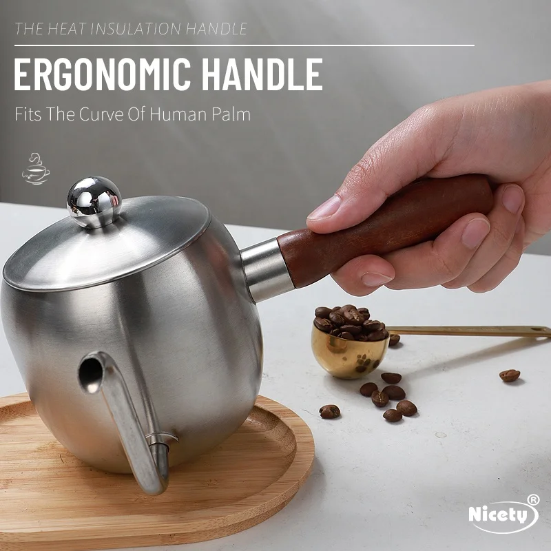 

Most Popular Products High Temperature Resistance Reusable Coffee Turkish Coffee Pot Certical Water Espresso Coffee Milk Warmer