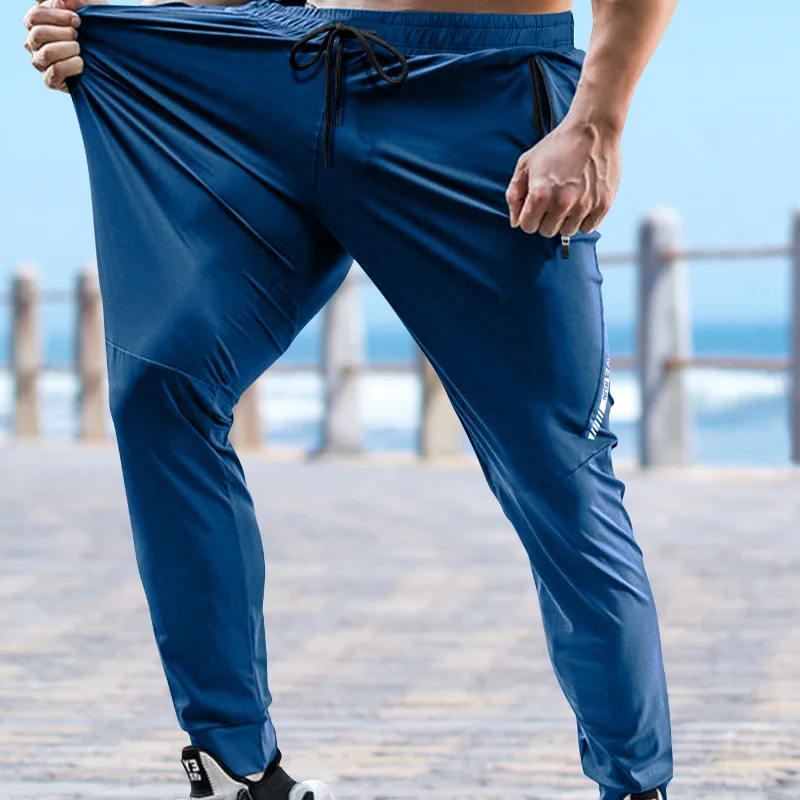 Pantalones de gimnasio para hombre, pantalones de chándal, ropa de verano para hombre, chándal informal de marca a la moda para hombre, pantalones