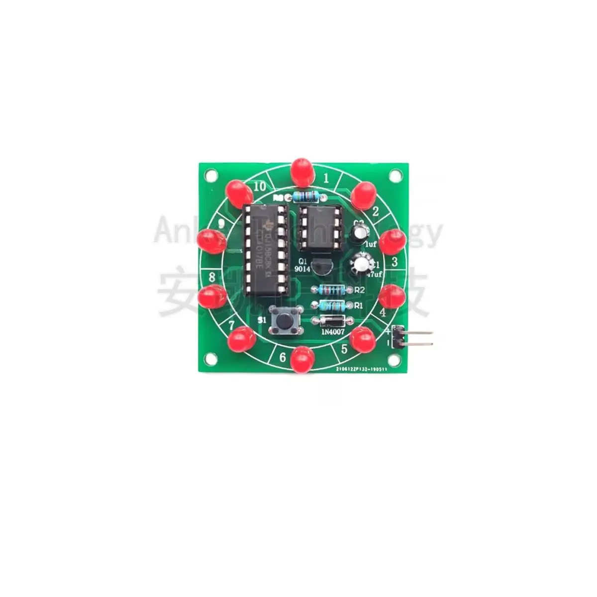 (Spare parts) Lucky Wheel Kit Assembly LED Circuit PCB Board DIY Production