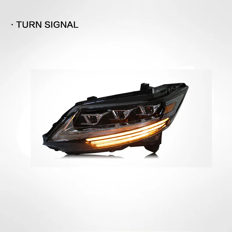 

Popular prod15-21 For Honda Odyssey Headlight Assembly Modification LED Daytime Running Lamp Flowing Water Turn Signal Headlight