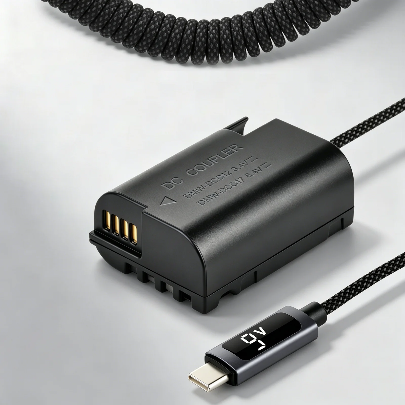 DMW-BLK22 Dummy Battery DMW-DCC17 Power Adapter DC Coupler PD20W Type-C Input For Panasonic LUMIX S5 Mark II S5 IIX GH5 GH6