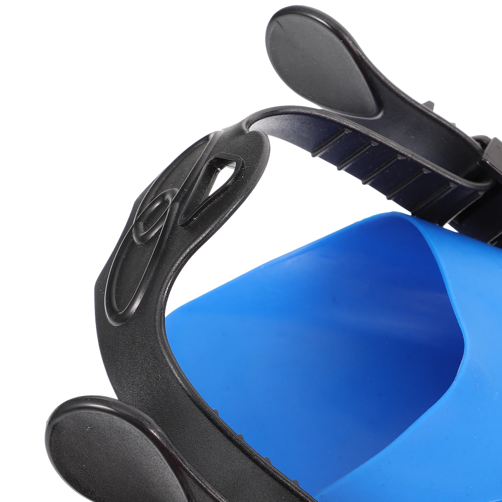 

Diving Fins Adult Swim Flippers Blue L 39 43 Adjustable Snorkeling Gear Swimming Training Fins Plastic Lightweight Portable
