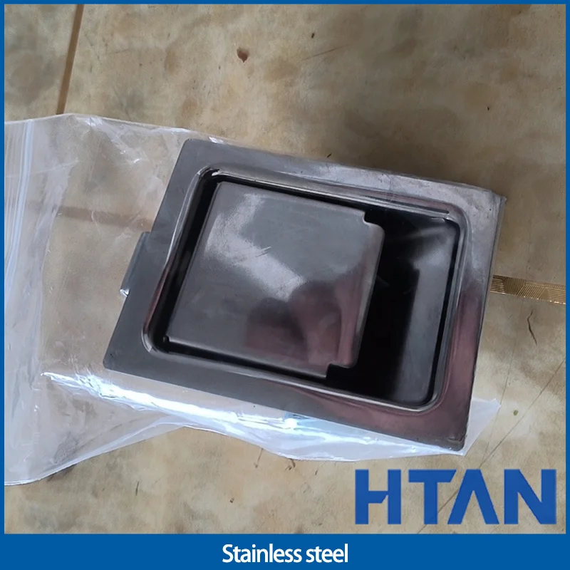 

2 шт. плоских противоударных замков из нержавеющей стали для промышленного оборудования, механических выключателей, распределительных шкафов и дверей.