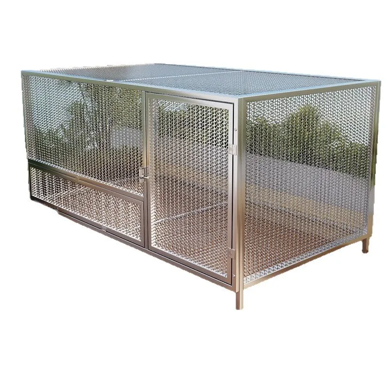 Outdoor chicken and duck cage pet pigeon breeding special cage dog cage extra large household duck and goose barbed wire rabbit view 5