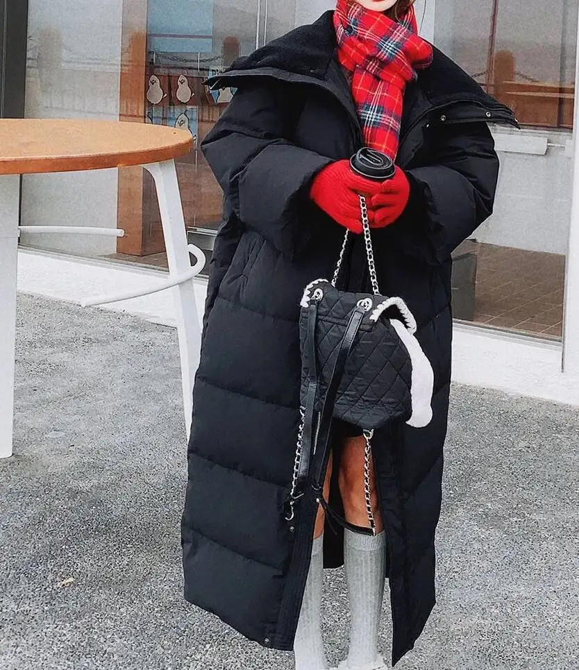 Parkas Womens Y2K Fall Woolen Single-Breasted Trimming Turndown Collar Pleated Maxi Layered Uniform Retro Timeless Graceful 2025