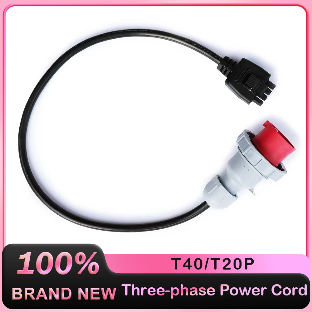 AG602 Small Charger Three-phase Power Cord IP67 for DJI Agras T40/T20P Agricultural Drone Accessories Three-phase Power Cable