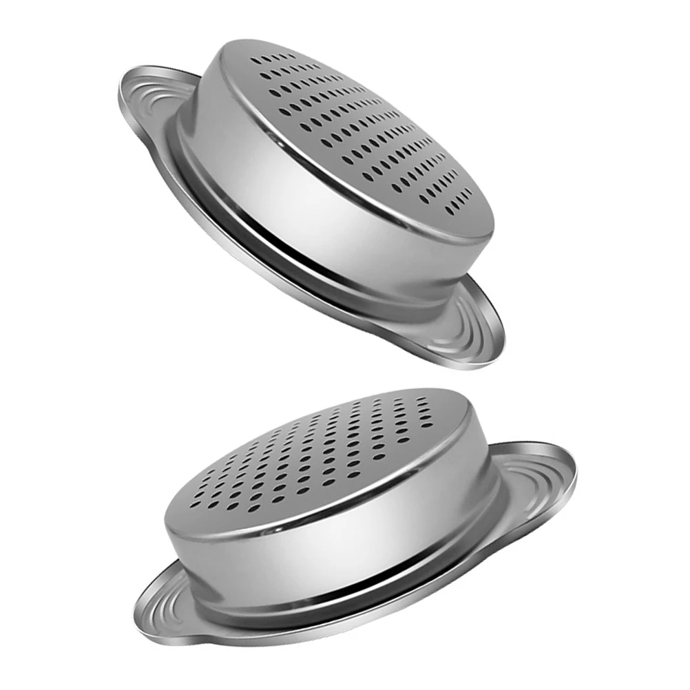

2pcs Stainless Steel Can Filter For Food Canning Strainer Sieve Kitchen Gadgets Drain Tool Oil Remover Water Colander