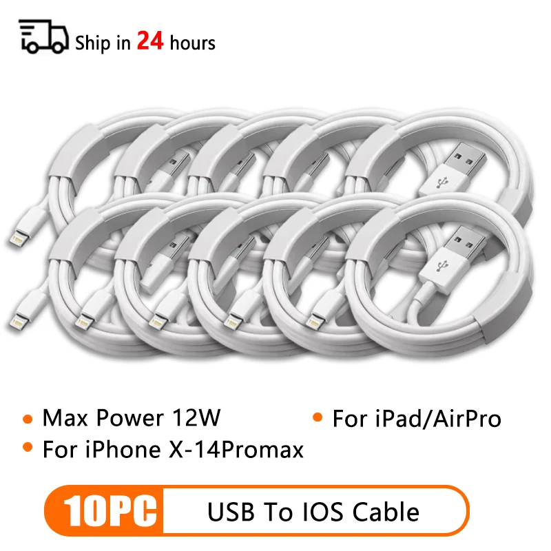 PD 60W USB C naar Type C snellaadkabel voor Apple iPhone 11 13 14 15 16 Pro Max 12 Mini 6 7 8 Plus XS XR iPad USB A 2M-kabel