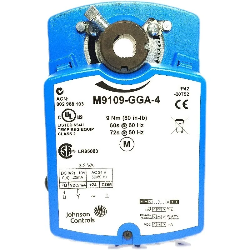 

Привод демпфера M9106 M9116 M9124 -AGA-2/4 -GGA-2/4 -AGC-2/4