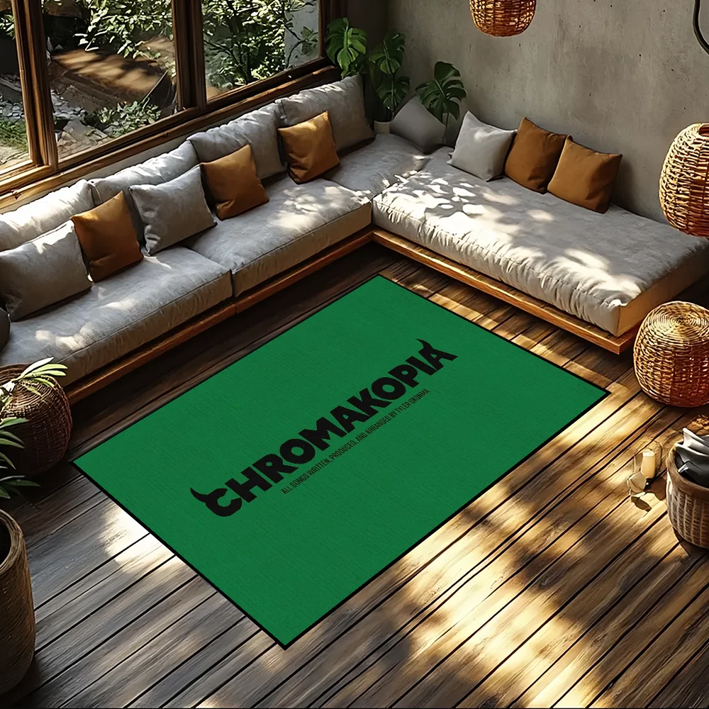 Hot RapperT-Tyler، سجادة صغيرة C-Creator لتزيين غرفة نوم المنزل والمطبخ والحمام، سجادة فائقة الامتصاص للقدم غير قابلة للانزلاق #4