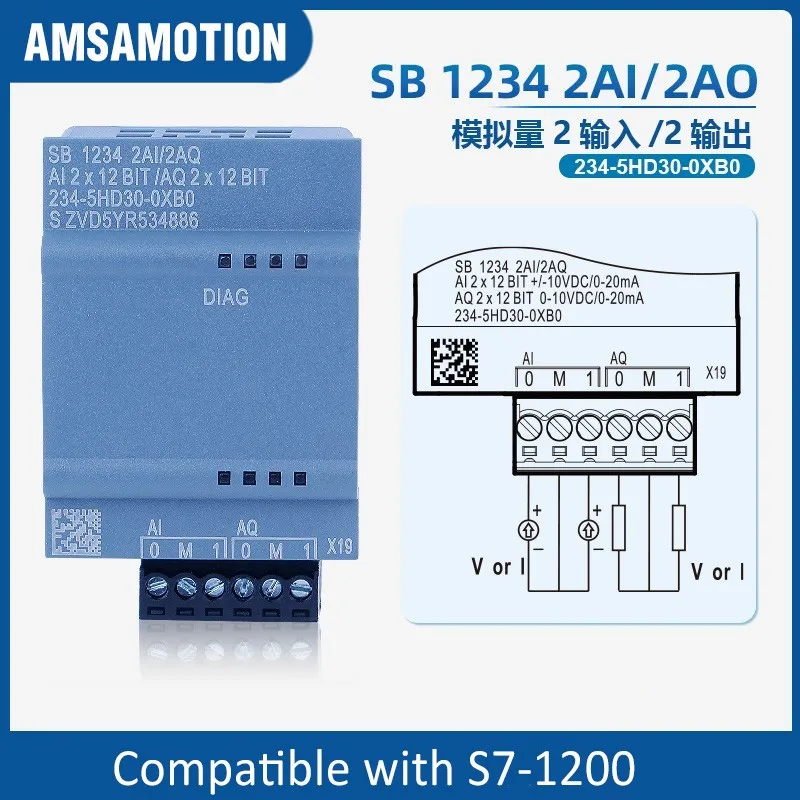 Signaalbord CB1241 Geschikt voor Siemens S7-1200 CPU 1214 RS485-communicatie 241-1CH30-1XB0 234-5HD30-0XB0 222-1BD30