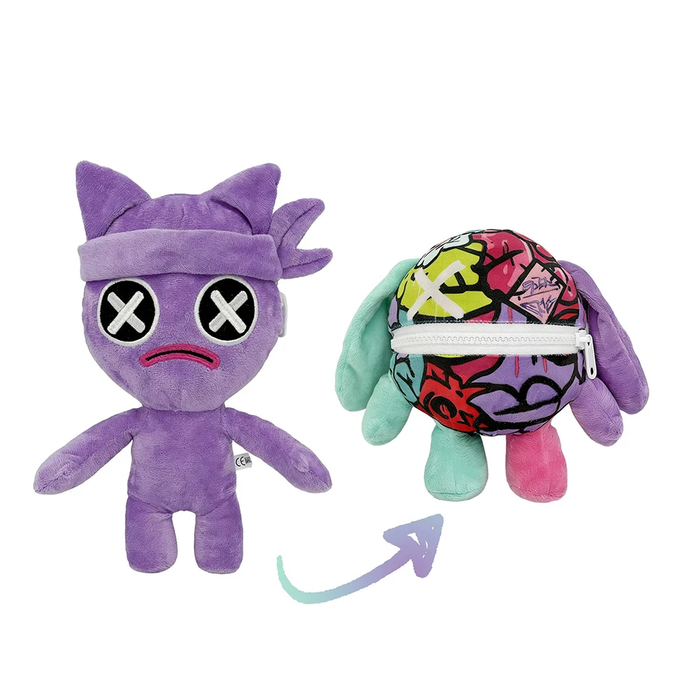 

12styles New Horror Game time 5 Giblet Chum Chompkins Plush Doll Cute Anime Peripherals Toy Birthday Christmas Gift