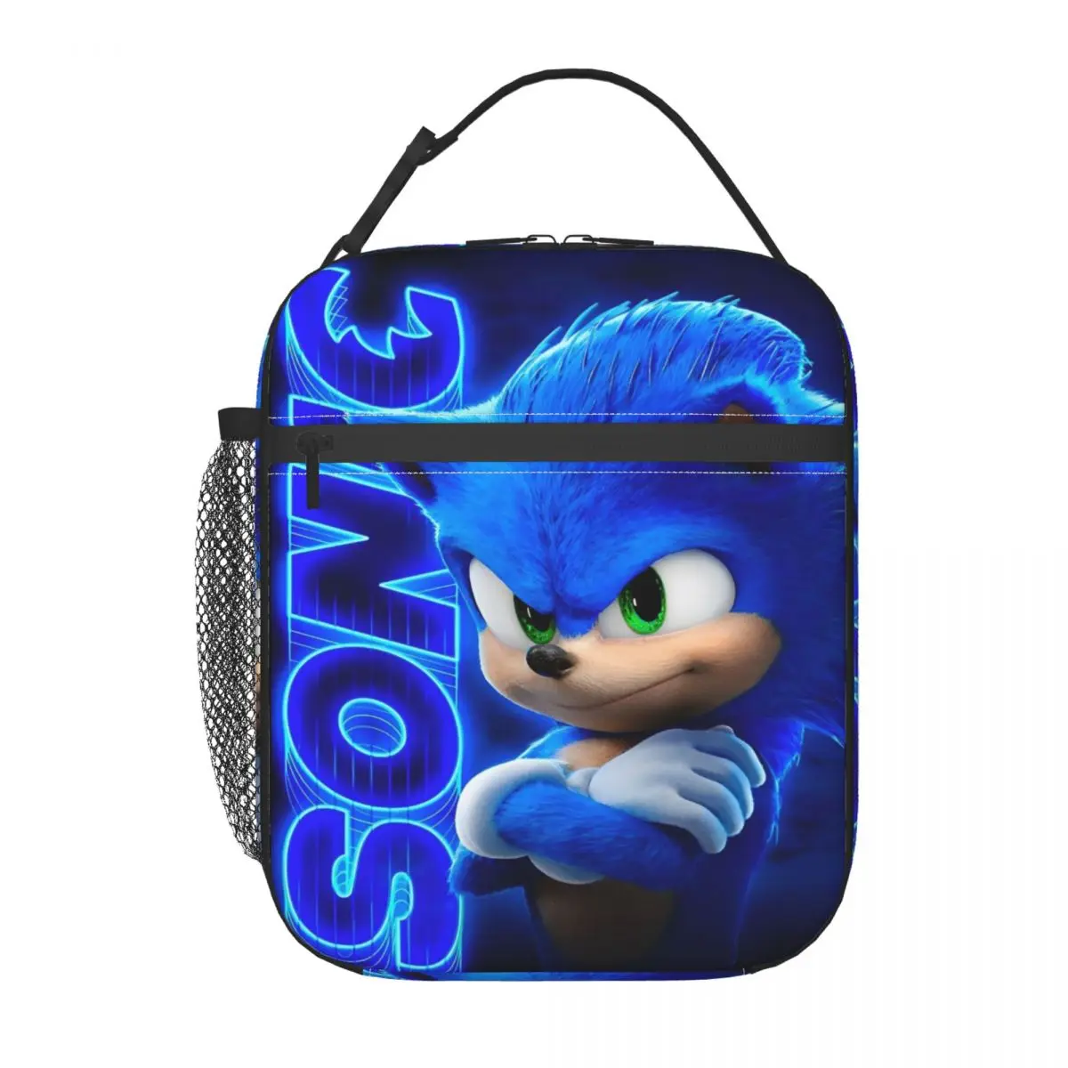 S-Sonics 남녀공용 단열 도시락 가방, 고슴도치 음식 용기, 휴대용 쿨러, 학교 사무실용 보온 도시락 상자