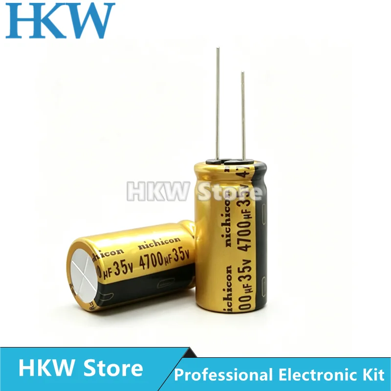12pcs NICHICON 4700UF35V 18X35.5mm FW Series UFW1V472MPD Hi-Fi Audio Capacitor New and Original 35V4700UF 18*35.5MM 35V 4700UF