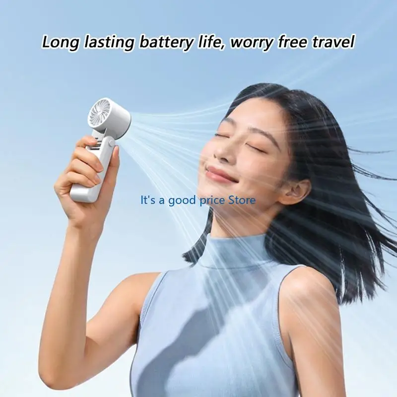 Portable Handheld Fan 199 Speed Mini Cooling Desk Fan Quiet Handheld Fan