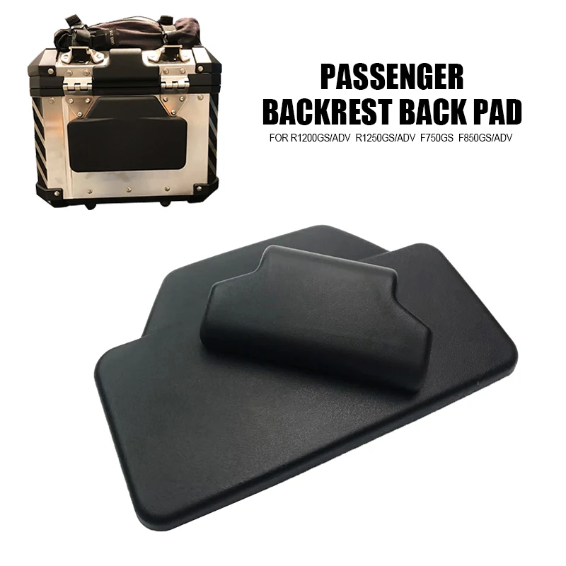 For BMW R1250GS Passenger Backrest Back R1200 GS Adventure F750GS F850GS Motorcycle Topcase Set Pad Rear Saddlebag Trunk Sticker