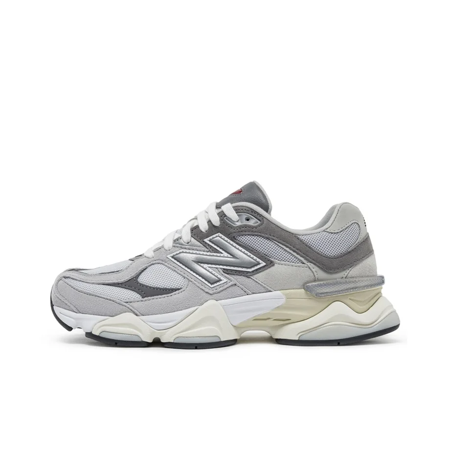 New Balance NB 9060 - كلاسيكي، متعدد الاستخدامات، ممتص للصدمات، مسامي، خفيف الوزن، كاجوال، للجنسين، رمادي فاتح.