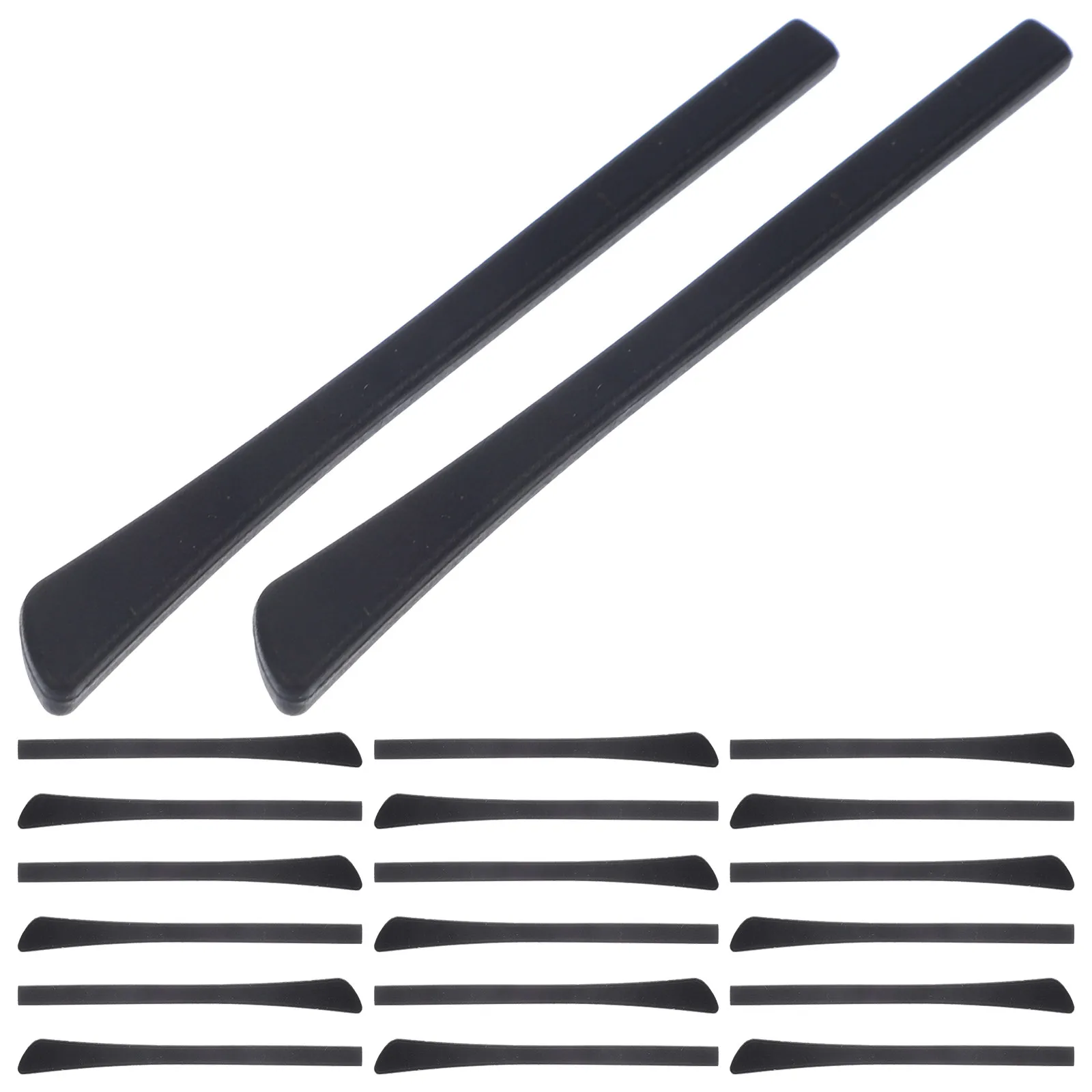 10Pair Silicone Glasses Leg Non Slip Sleeve Comfortable Professional Anti-Slide Glasses Shoes Hooks for Cycling Running Hiking