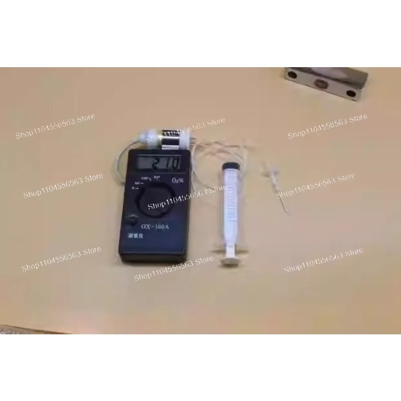 Misuratore di ossigeno per iniezione OX-100A - Analizzatore di contenuto di ossigeno con allarme per sacchetti per imballaggio alimentare