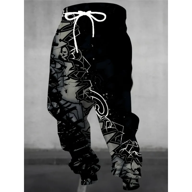 2026 Autumn and Winter Hot Selling Fashion Dark Cool Gothic Texture Men's Casual Sports Outdoor Jogging Pants Kids Pants