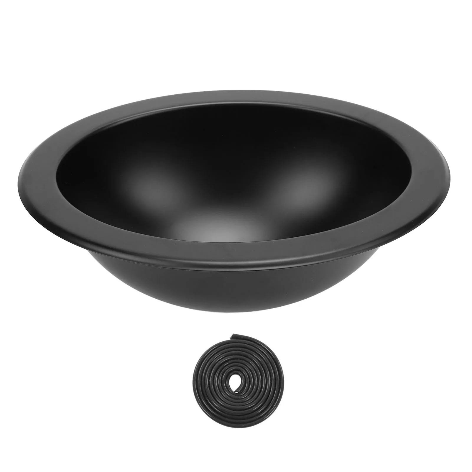 

340x270x120mm RV Sink 304 Stainless Steel Versatile Round Kitchen Bathroom Wash Basin Sink with 40mm Outlet