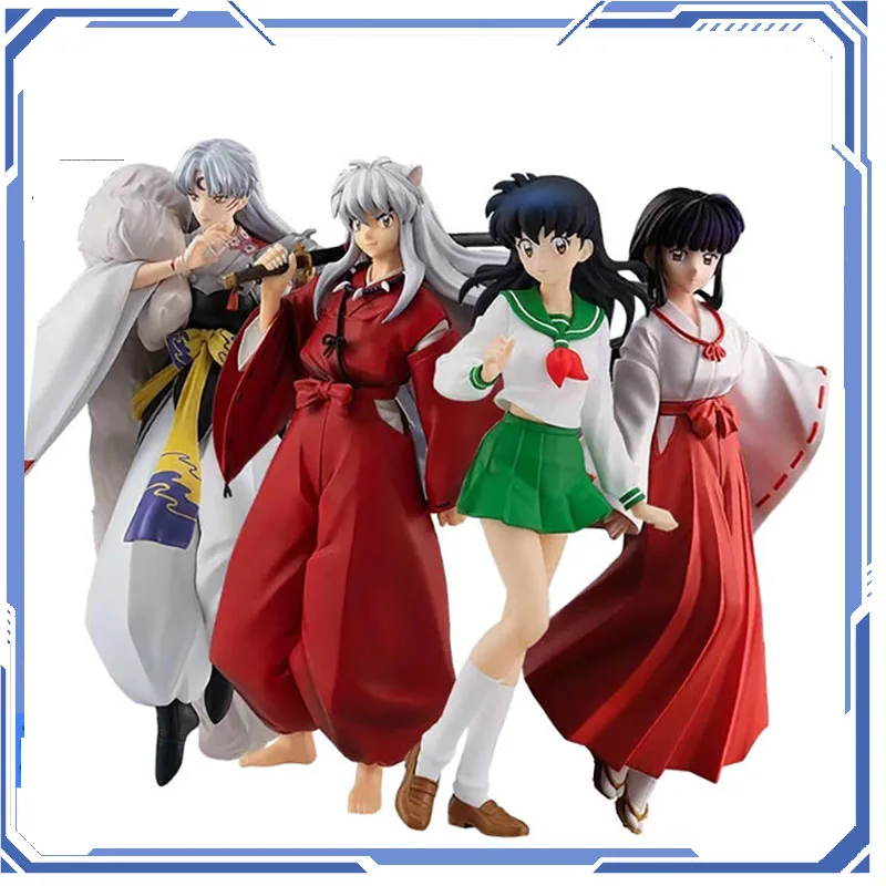 

Anime Genuine Original Parade Higurashi Kagome Inuyasha Pvc Anime Figure Model Action Toys for Boys Gift Collectible