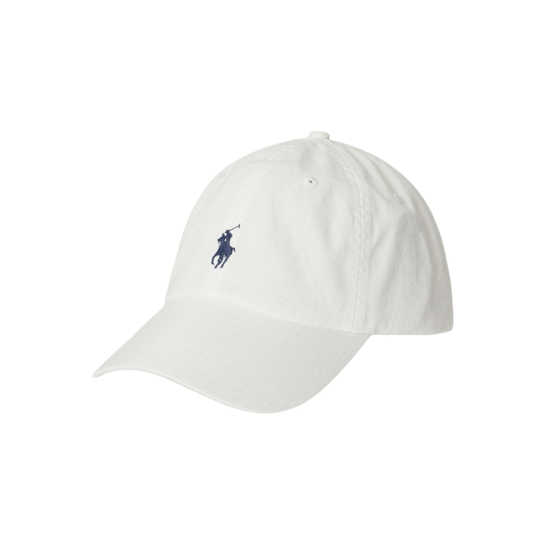 Polo Ralph Lauren Cotton Baseball Caps Unisex Ivory White 710667709155