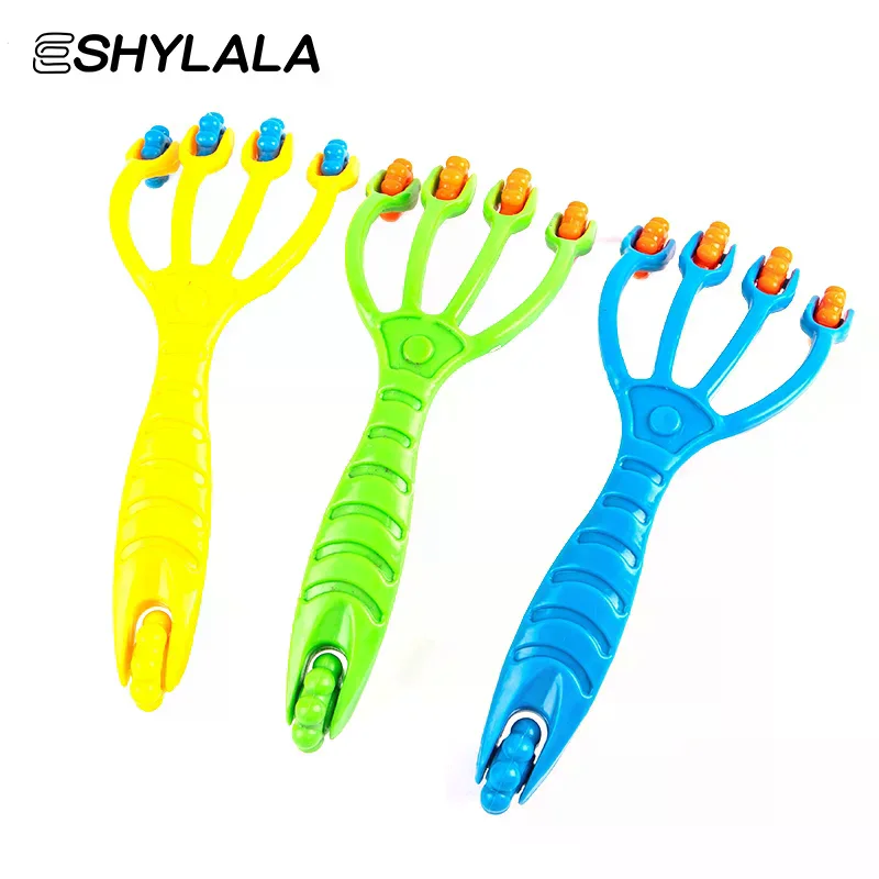 

1PCS Four Claw Type Body Massager Neck Back Face Roller Head Relaxation Tool