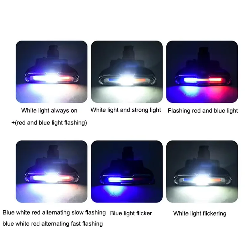 Rechargeable Bicycle Tail Light Solar Power Bike Rear Light Long Endurance Road Cycling Warning Flashlight Taillight MTB Lamp