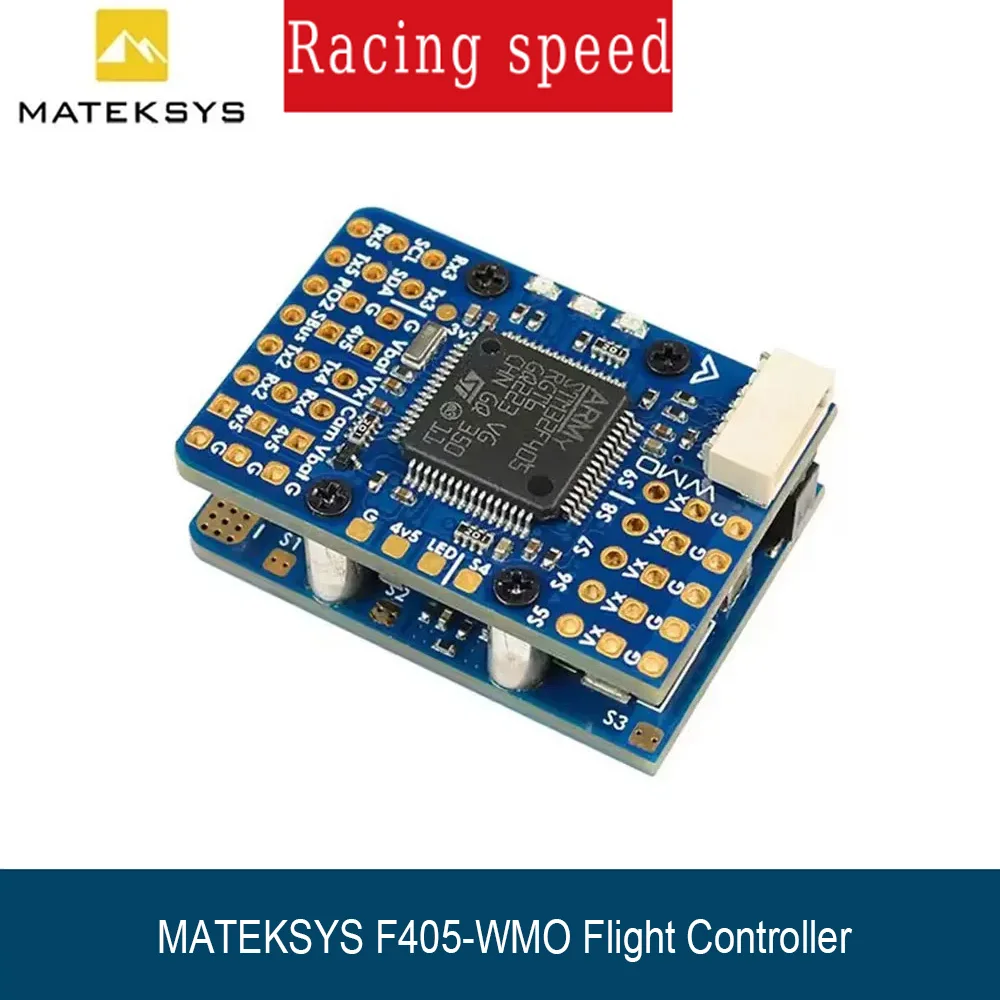 

MATEK MATEKSYS F405-WMO Flight Controller STM32F405RGT6 ICM42688P Built-in OSD Blackbox For FPV Fixed Wing Drone F405 WMN RC