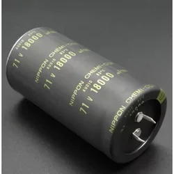 Takefast NEW NIPPON 71v18000uF 40X80MM CHEMI-CON Audio Fever Aluminum Electrolytic Capacitor 18000uF/71V NCC 18000UF 71V