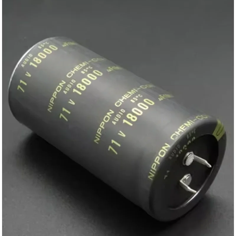 Takefast NEW NIPPON 71v18000uF 40X80MM CHEMI-CON Audio Fever Aluminum Electrolytic Capacitor 18000uF/71V NCC 18000UF 71V