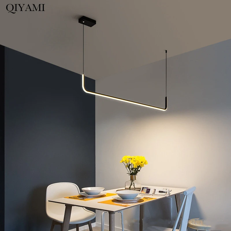 Lampadario a LED plafoniera per soggiorno cucina Bar Nordic minimalista illuminazione a sospensione decorazioni per la casa lampade a sospensione