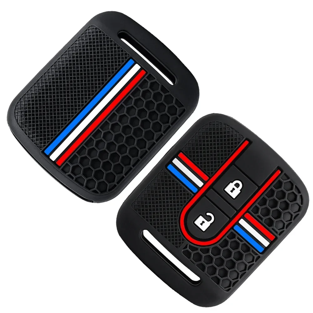 Key Protector Cover For Nissan Micra K12 Note Navara Qashqai J10 Primera Almera Sunny X-Trail 2B Remote Car Key Silicone Case