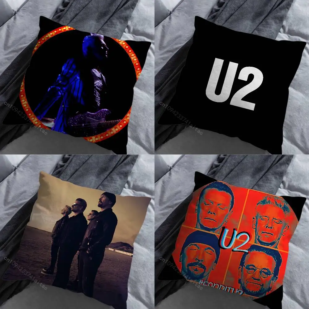 Carnaval De Luz U2 Pillow Case For 30x30cm,45x45cm,55x55cm, For Home Bedroom Decoration And Protector