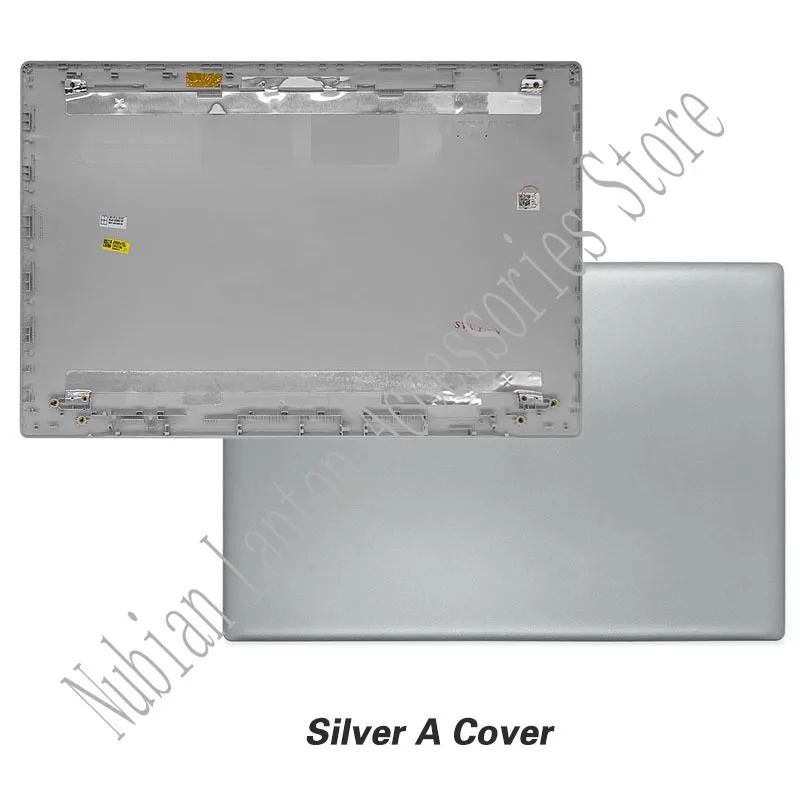 Imagem -02 - Laptop Prata Tampa Traseira Moldura Frontal Dobradiças Palmrest Caixa Inferior Lenovo Ideapad 32015 320-15ikb 320-15isk 320-15abr Novo