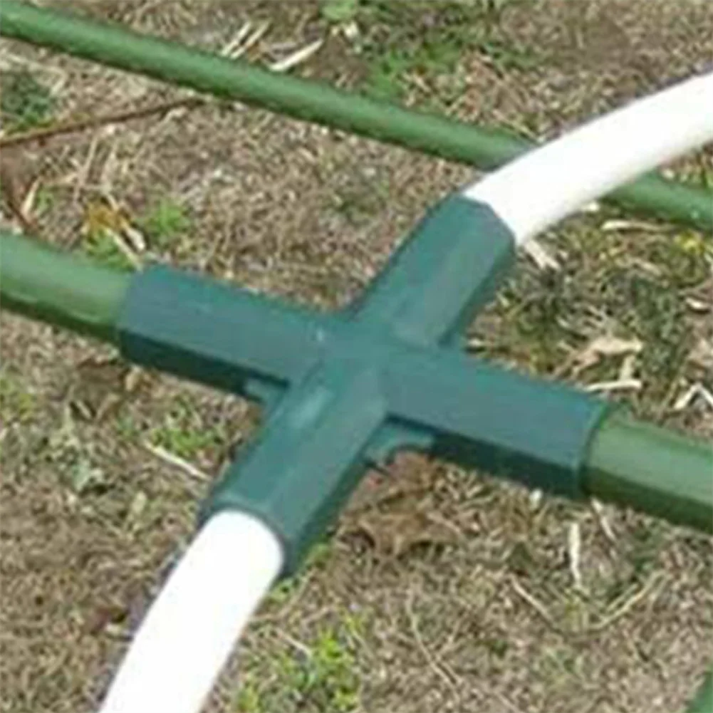 14pcs Greenhouse Frame Fittings for PVC or Metal Pipes Including 8 Three Way Corner 4 Four Way Corner 2 Three Way Units