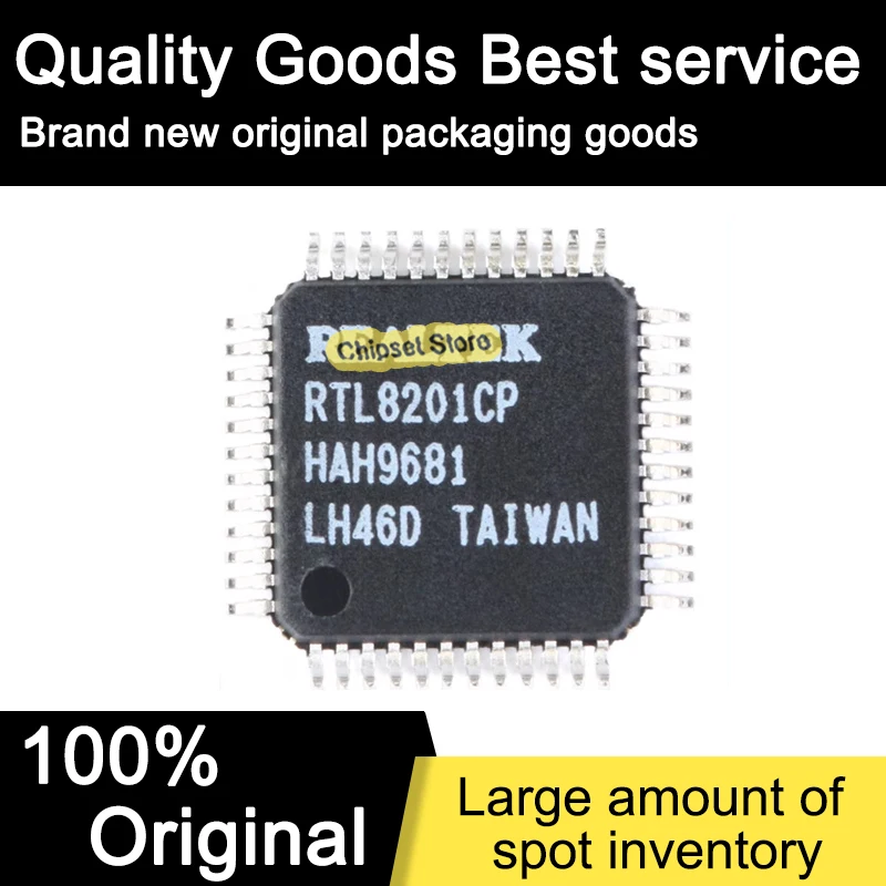 

5pcs RTL8201CP-VD-LF RTL8201CP VD LF QFP IC 100% Brand new